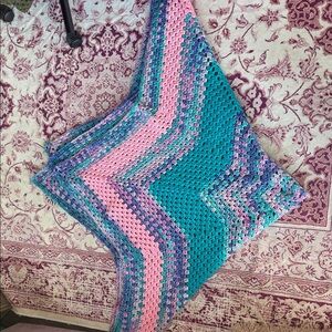 Colorful Crochet Blanket